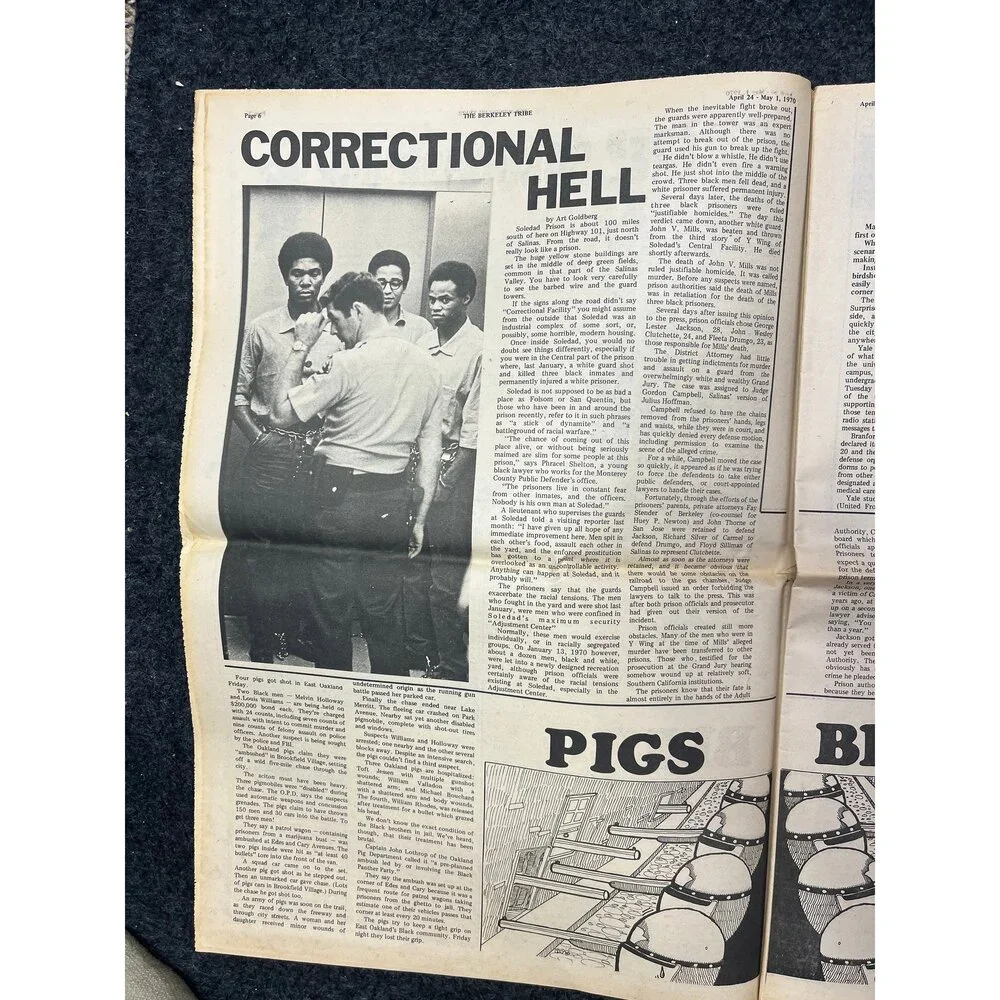 1970s Native American Berkeley Tribe CounterCulture, Black Panther Party, Under